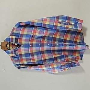 Alan Flusser Easter color dress shirt Small